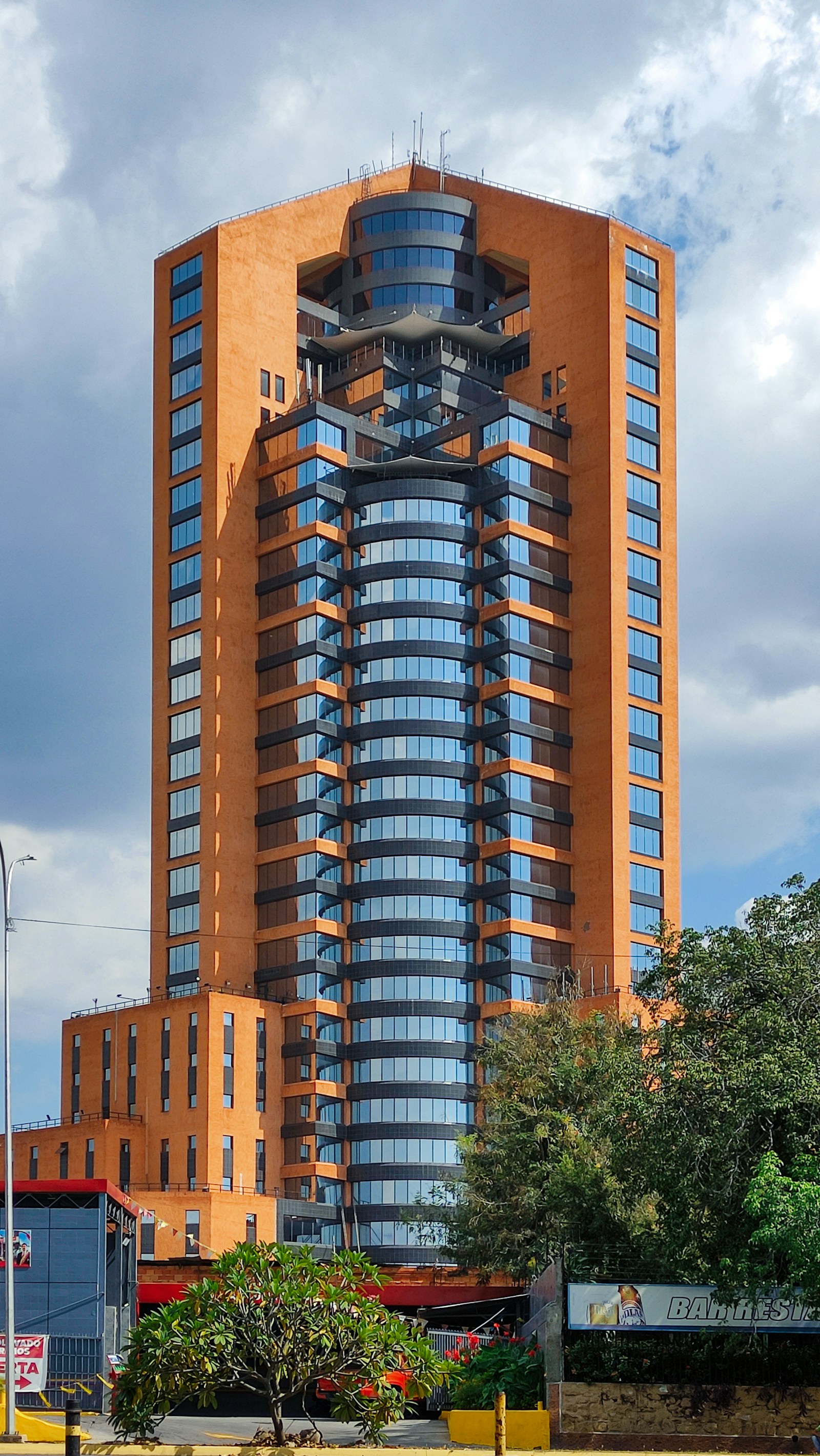 Modern residential high-rise in Santa Cruz de la Sierra